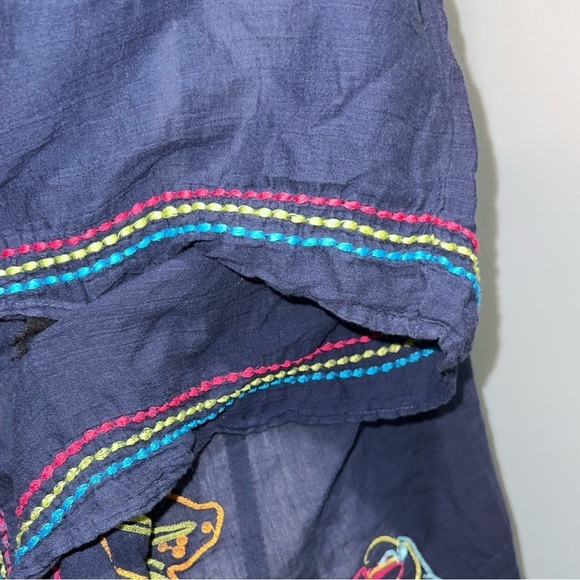 Soft surroundings- Navy kimono - Picture 4 of 7